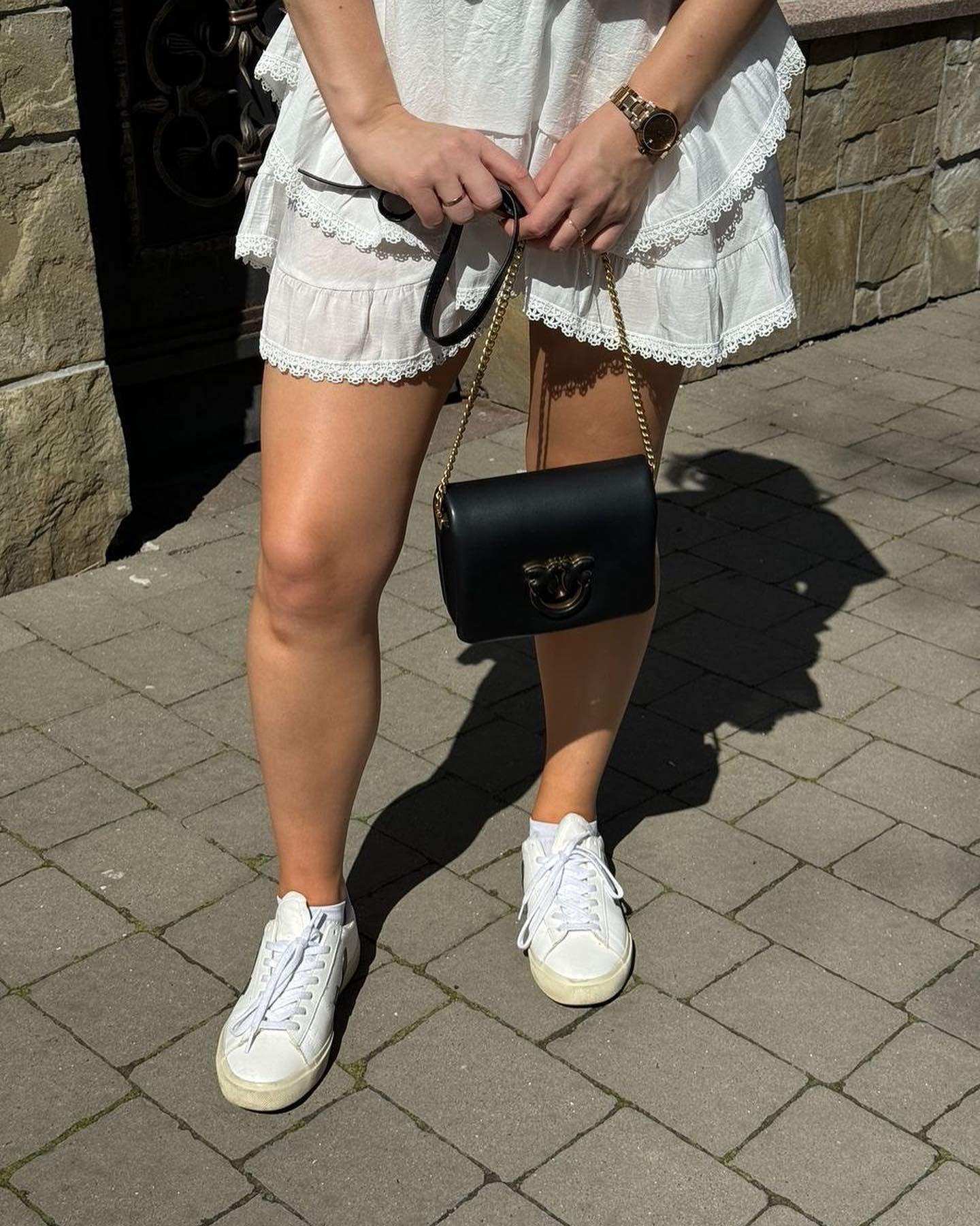 Pinko love click puff shoulder bag