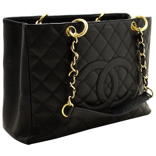 Chanel PTT Petite Timeless Tote Black Caviar with GHW