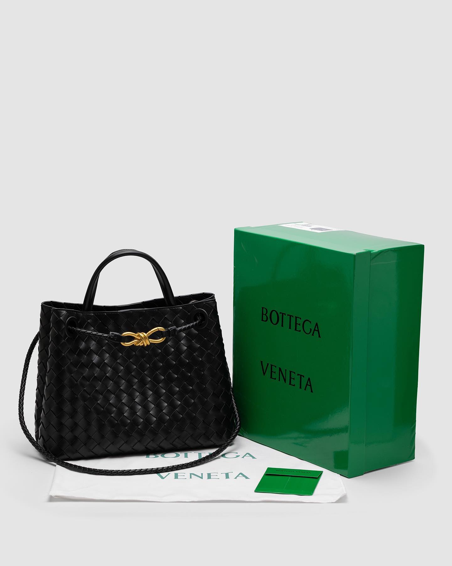 Bottega Veneta Andiamo Small leather tote bag